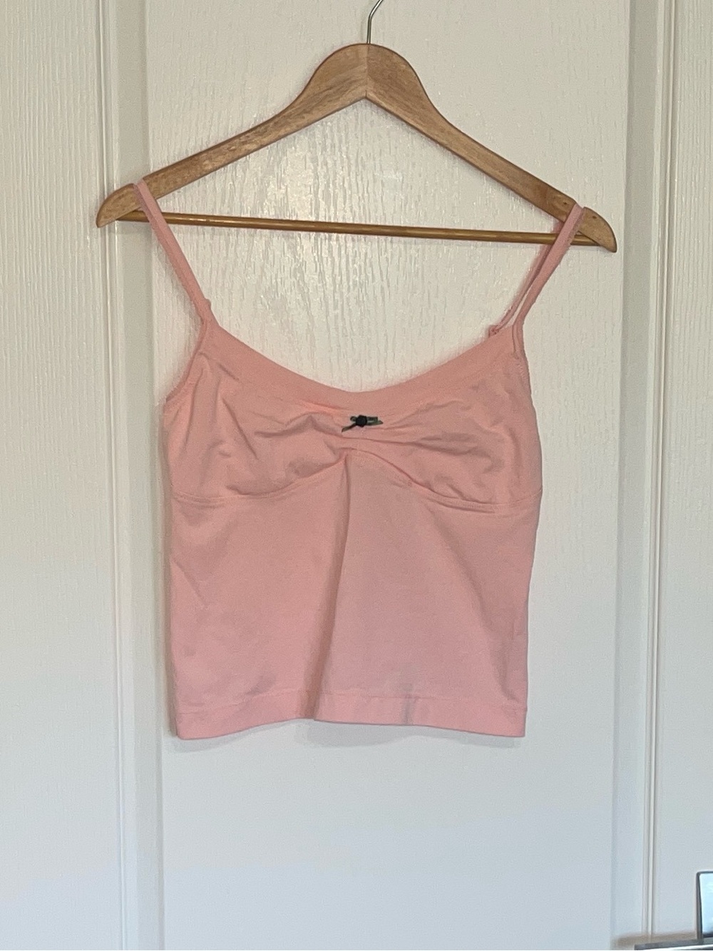 Free People Intimately Wear It Out Boho Essential Tank Spaghetti Camisole Pink M - Picture 2 of 8
